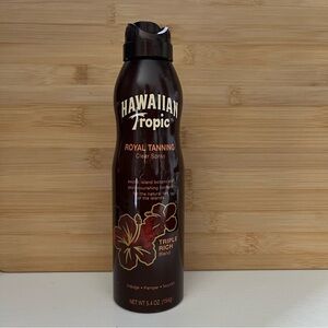 NEW - HAWAIIAN Tropic Royal Tanning Triple Rich Blend - 5.4 oz spray